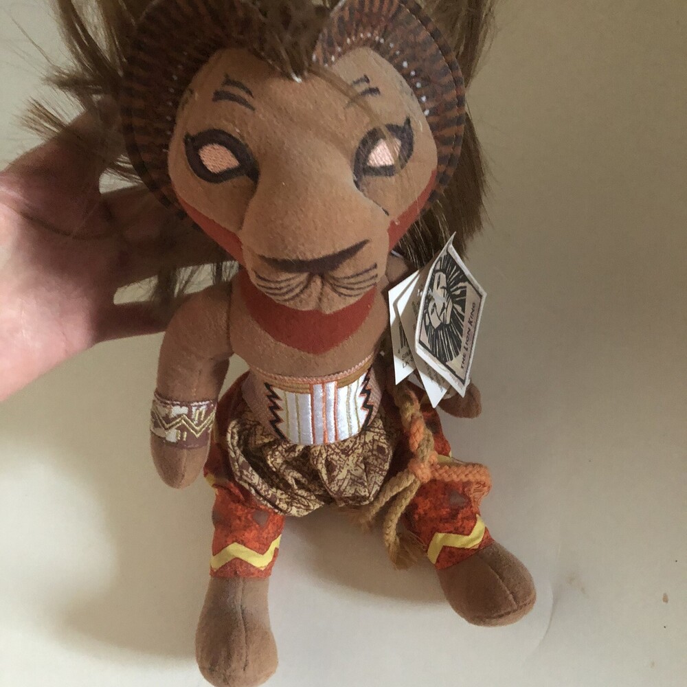 NEW Disney SIMBA Limited Edition Plush Lion King Original Broadway Musical 12”